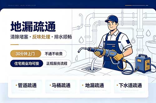 梁平地漏疏通