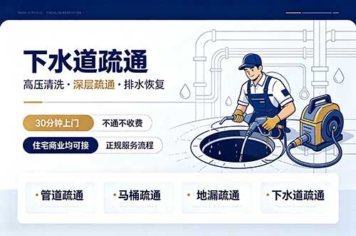 梁平下水道疏通