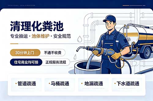 梁平清理化粪池